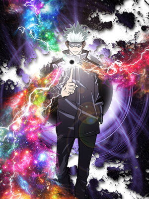 Satoru Gojo Jujutsu Kaisen Poster