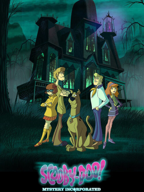 Scooby Doo Mystery Incorporated 2010 Cartoon Poster
