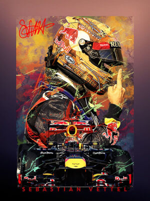 Sebastian Vettel Poster