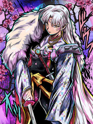 Sesshoumaru Inuyasha Comic Poster