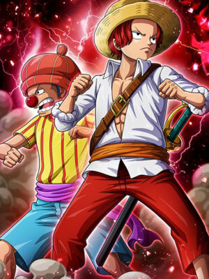 Shanks and Buggy One Piece Poster