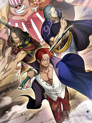 SHANKS crew One Piece Poster