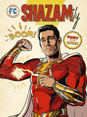 Shazam fury of gods comic Poster