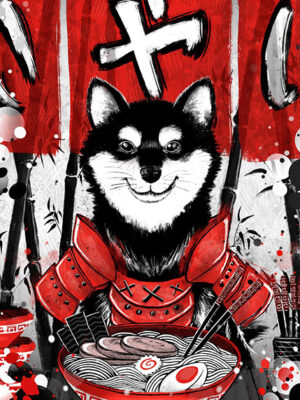Shiba Ramen Poster