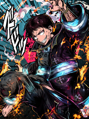 Shinra Fire Force Comic Poster