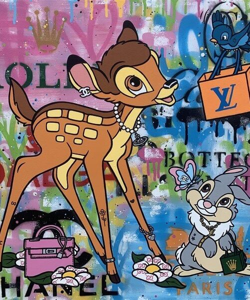 Shopping Days With Bambi Poster