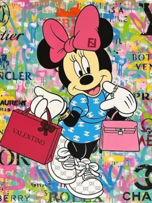 Shopping Days With Minnie Poster