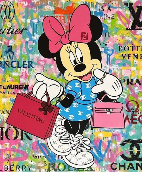 Shopping Days With Minnie Poster