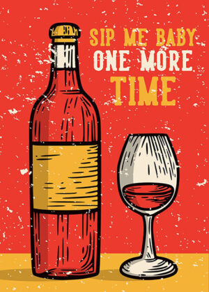 Sip me baby one more time Poster