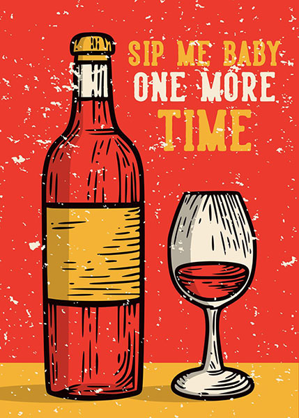 Sip me baby one more time Poster
