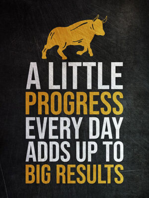 Small Steps to Success Poster