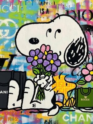 Smells Like Luxury Snoopy Poster