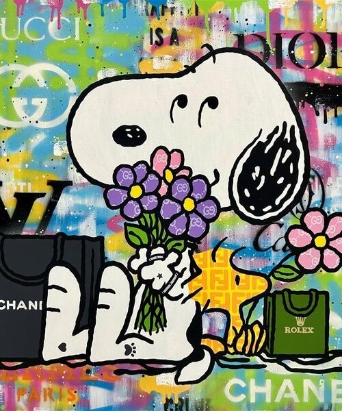 Smells Like Luxury Snoopy Poster