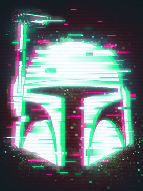 Smudged Stormtrooper Star Wars Poster