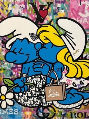 Smurf Love Poster