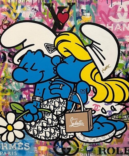 Smurf Love Poster