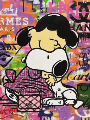 Snoopy Love Poster