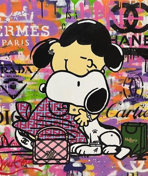Snoopy Love Poster