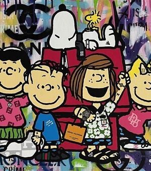 Snoopy The Gang Peanuts Poster