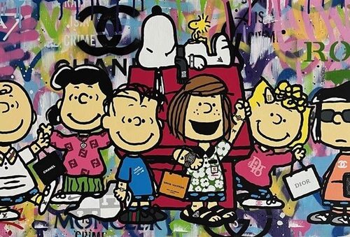 Snoopy The Gang Peanuts Poster