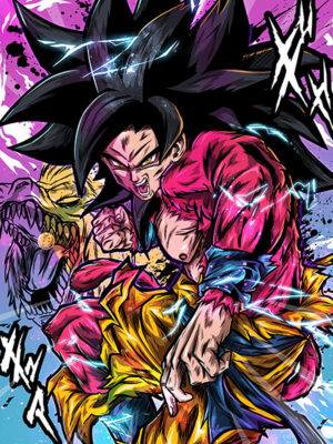Son Goku Dragon Ball Comic Poster