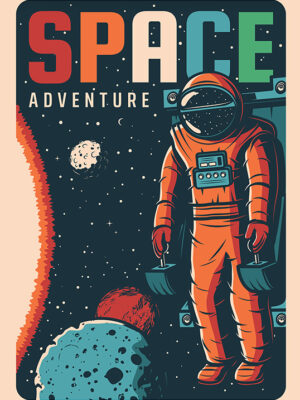 Space Adventure Poster