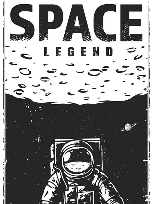 Space Legend Poster