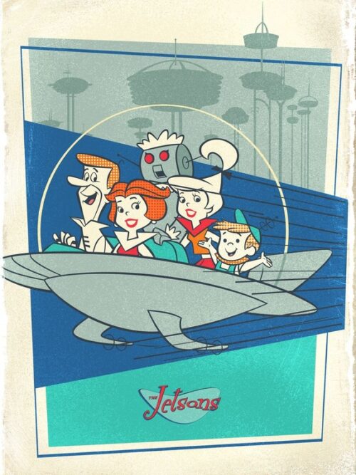 The Jetsons family Poster