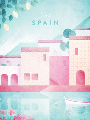 Spain Minimalist Travel Poster
