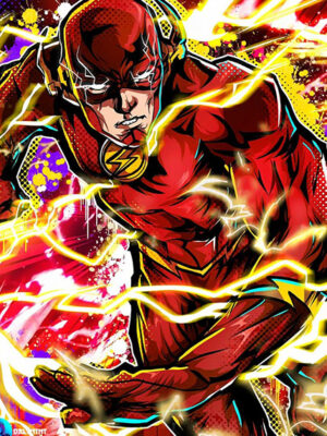 Speedster The Flash Comic Poster