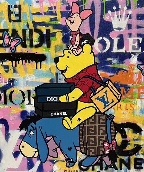 Spending Buddies Winnie the Pooh Poster