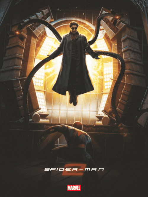 Spider Man 2 2004 Movie Poster