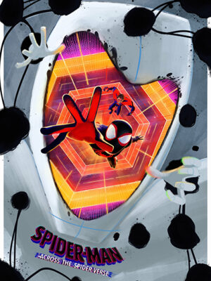Spider Man across the Spider Verse Poster