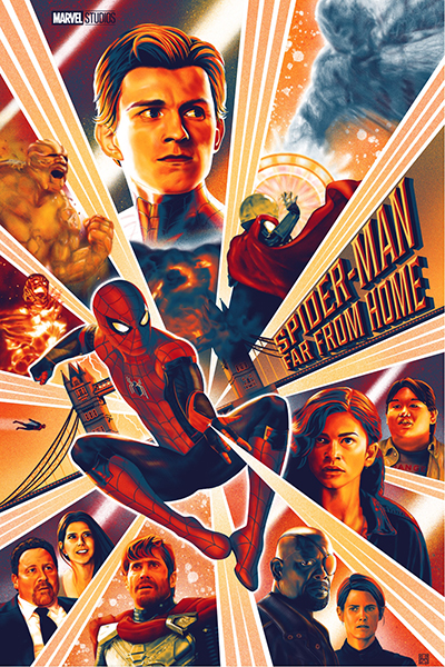 Spider Man Far from Home Movie Poster