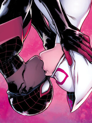 Spider Man Gwen in Love Poster