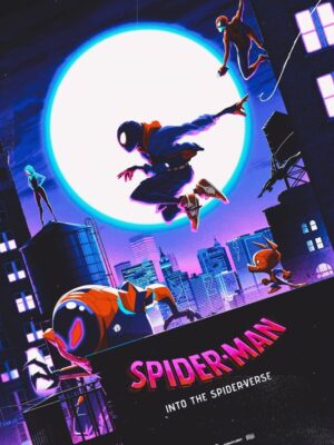 Spider Man Into The Spider Verse 2018 Movie Poster