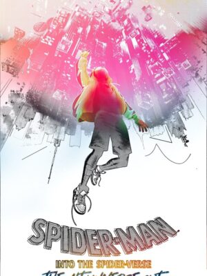 Spider Man Into The Spider Verse 2018 Movie Poster