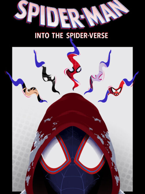 Spider Man Into The Spider Verse 2018 Movie Poster