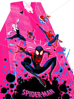 Spider-Man-Into the Spider Verse 2018 Poster