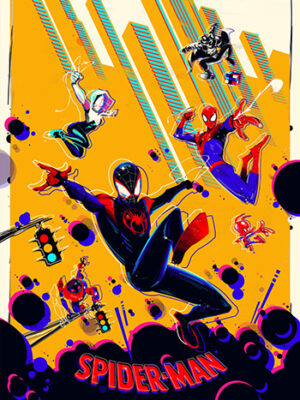 Spider Man Into the Spider Verse Movie Poster