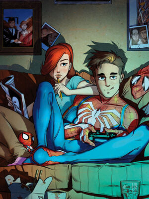 Spider Man Lets Play Poster