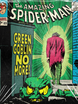 Spider-Man No Way Home Green Goblin No More Pop art Poster