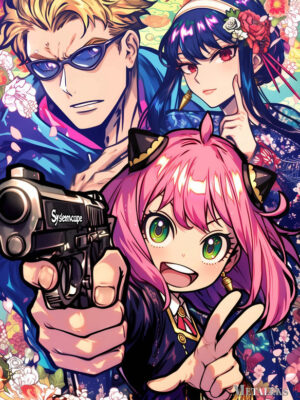 SPY X FAMILY Anya Family Portrait Anime & manga Poster