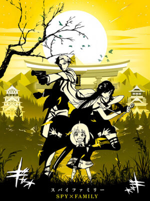 Spy x Family Day Zone anime Poster