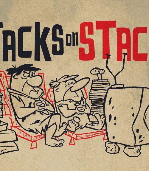 Stacks On Stacks The Flintstones Poster