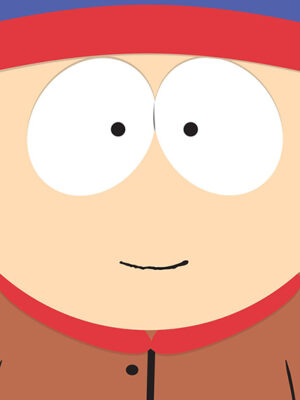 Stan Close Up South Park Poster