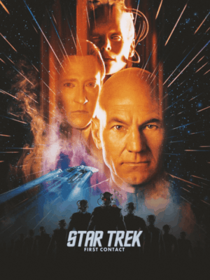 Star Trek First Contact 1996 Movie Poster