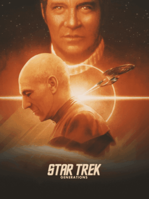 Star Trek Generations 1994 Movie Poster