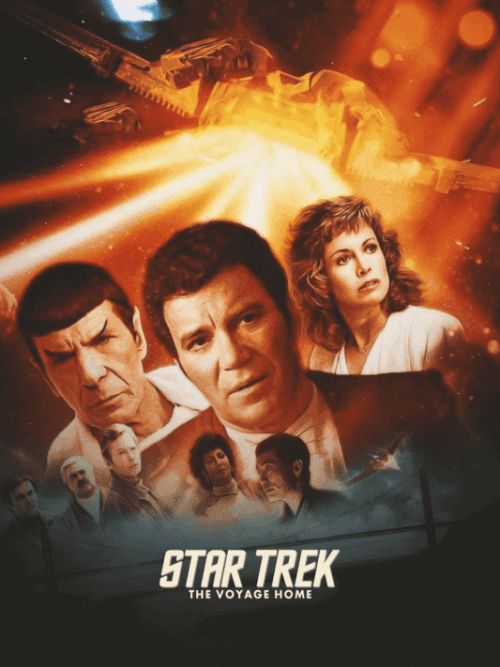 Star Trek IV The Voyage Home 1986 Movie Poster