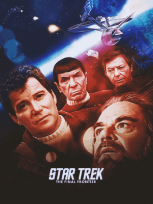 Star Trek V The Final Frontier 1989 Movie Poster